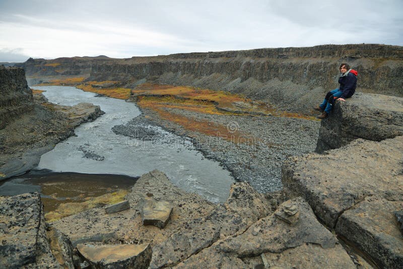 Canyon de Jokulsargljufur photographie stock libre de droits Canyon de Jokulsargljufur photographie stock libre de droits