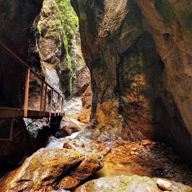 Canyon in janosikove diery - Slovakia