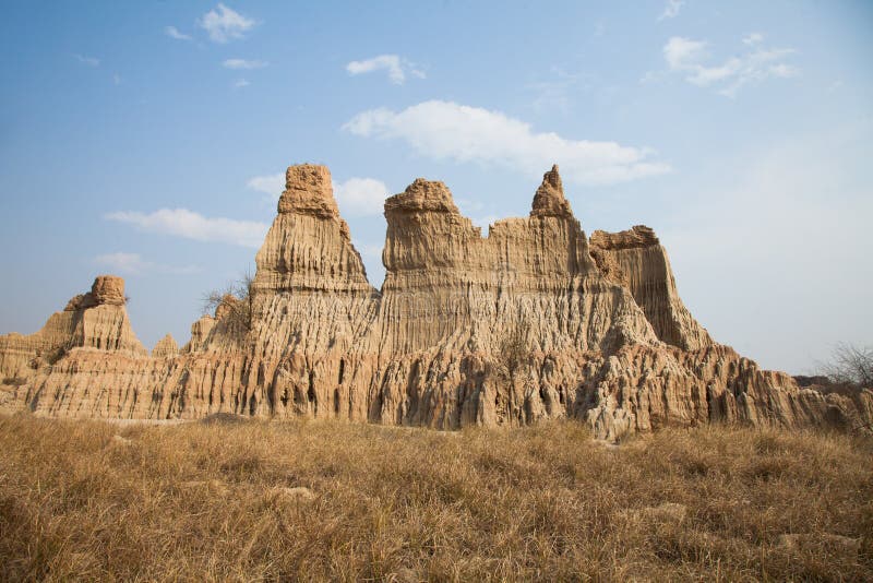 Canyonlandschap royalty-vrije stock foto