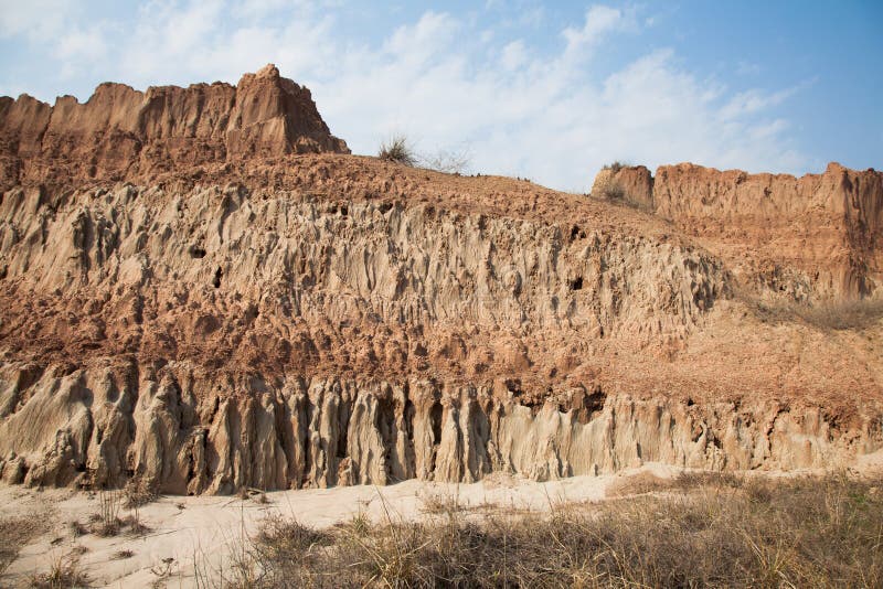 Canyonlandschap royalty-vrije stock afbeelding