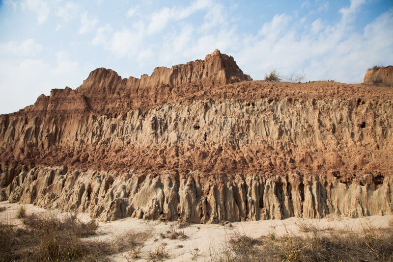 Canyonlandschap stock foto