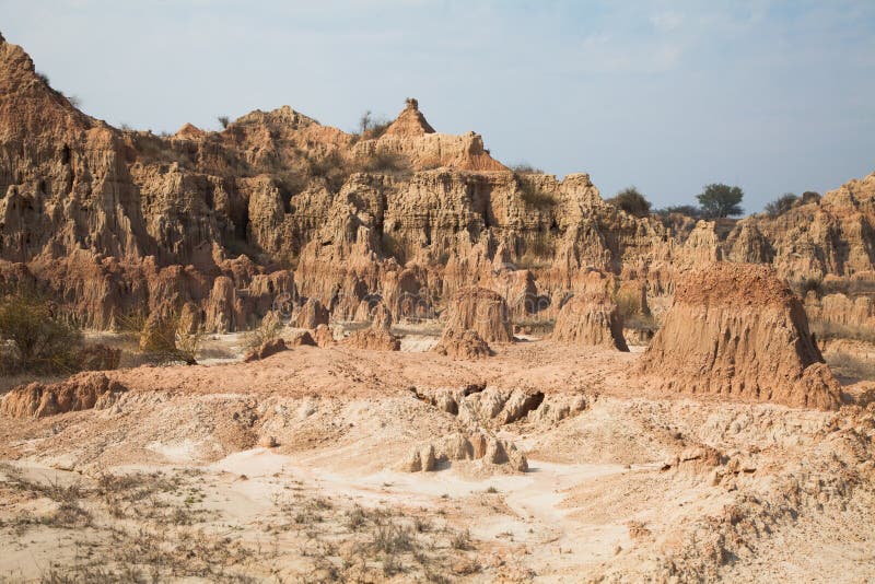 Canyonlandschappen stock foto