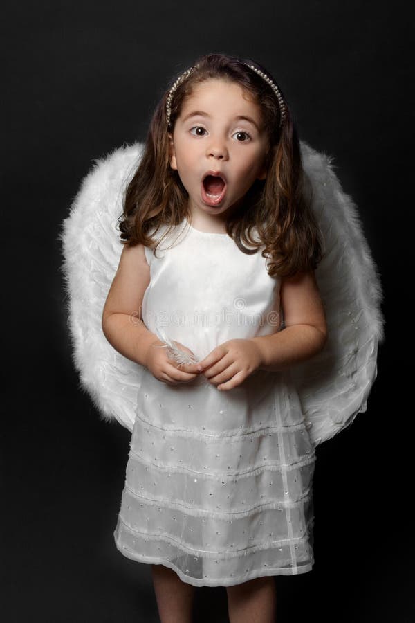Canções de natal ou adoração do canto do anjo fotos de stock royalty free Canções de natal ou adoração do canto do anjo fotos de stock royalty free