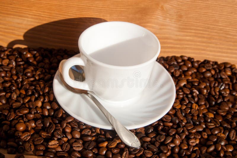 Cap of coffee stock image. Image of breakfast, cappuccino 43745863