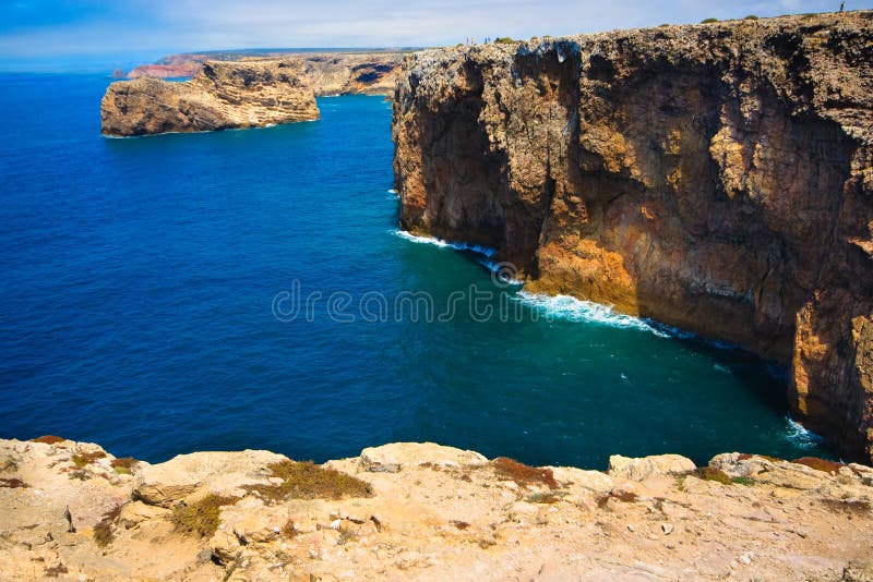 Cap, rock - coast at Portugal