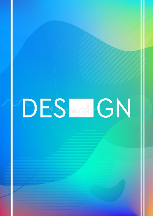 Capa colorida mínima moderna do projeto para a Web Teste padrão geométrico futuro com inclinação impressionante ilustração do vetor Capa colorida mínima moderna do projeto para a Web Teste padrão geométrico futuro com inclinação impressionante ilustração do vetor