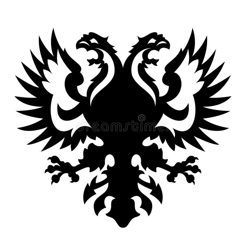 Capa de los brazos Albania Rusia libre illustration Capa de los brazos Albania Rusia libre illustration