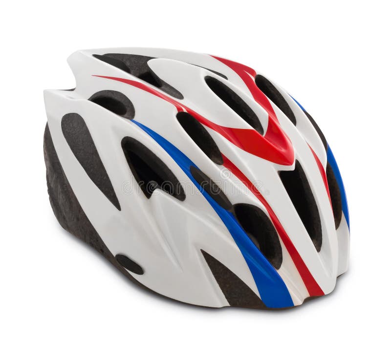 Capacete de ciclagem imagens de stock Capacete de ciclagem imagens de stock