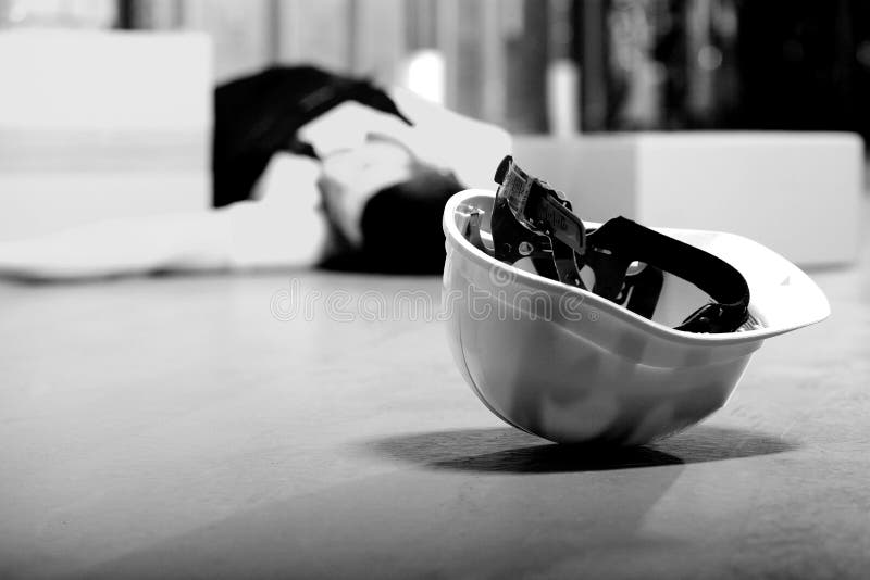 Capacete de segurança imagens de stock royalty free