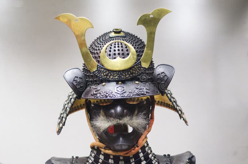 Capacete do samurai imagens de stock royalty free Capacete do samurai imagens de stock royalty free