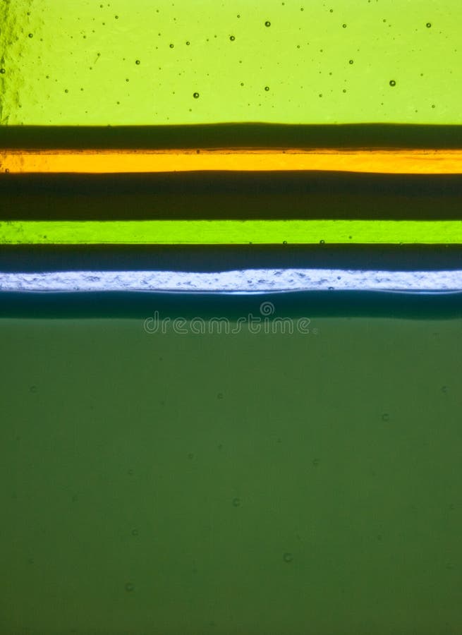 Capas múltiples de vidrio hecho a mano en diversos colores imagenes de archivo Capas múltiples de vidrio hecho a mano en diversos colores imagenes de archivo
