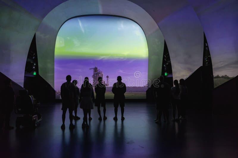 CAPE CANAVERAL, FLORIDA 15 MARCH 2024. Projection of the Development