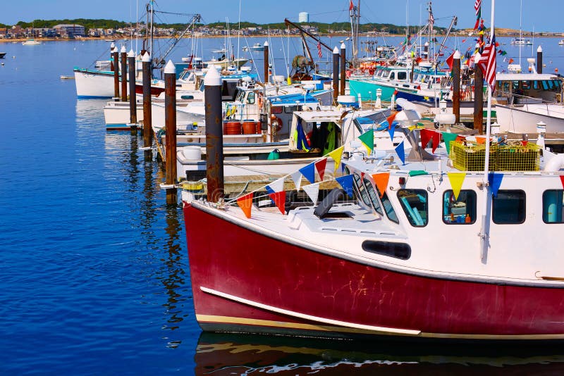 Cape Cod Provincetown port Massachusetts USA fotografering för bildbyråer Cape Cod Provincetown port Massachusetts USA fotografering för bildbyråer
