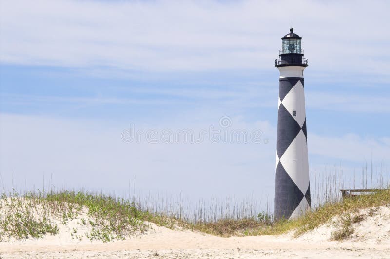 Cape Lookout Lighthouse royalty free stock images