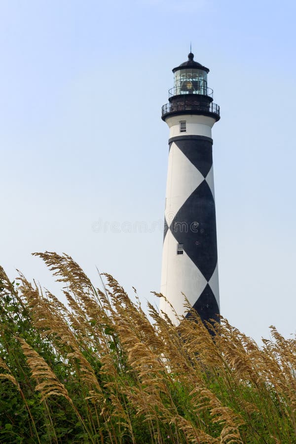 Cape Lookout Lighthouse and Sea Oats