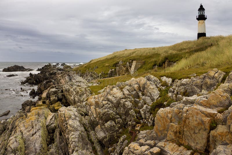 Cape Pembroke Lighthouse Falkland Islands Stock Photo Image of