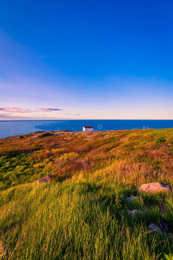 Cape Spear Lighthouse National Historic Site Stock Photo Image of