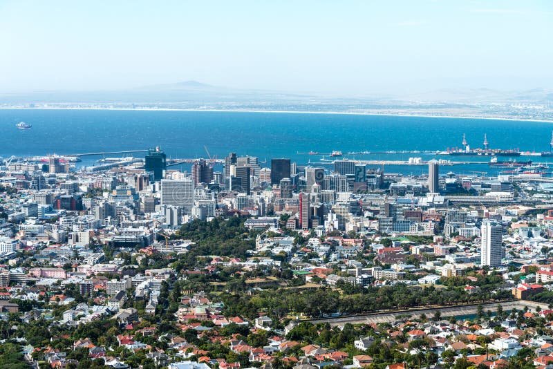 Cape Town city centre stock photo. Image of attraction 52715580