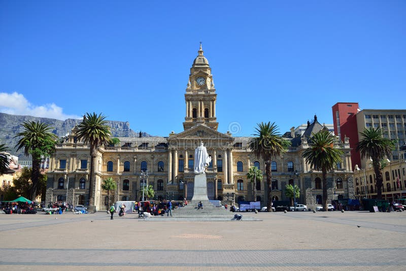 Cape Town City Hall stock photos