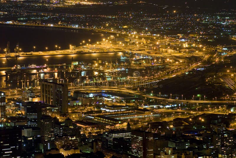 Cape Town at night