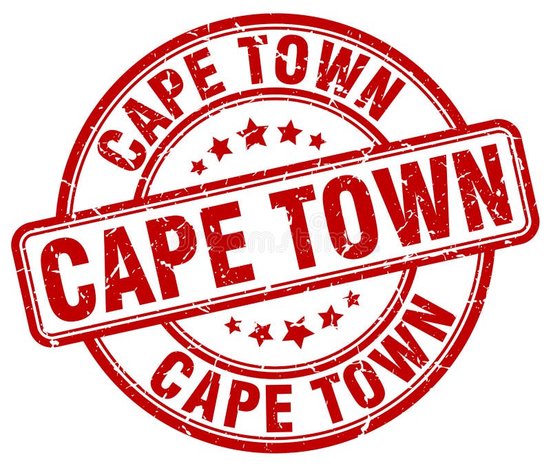 Cape Town stamp stock vector. Illustration of embrace 121584711