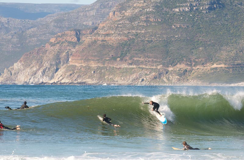 Cape Town Surf editorial stock photo. Image of surf, africa 22053593