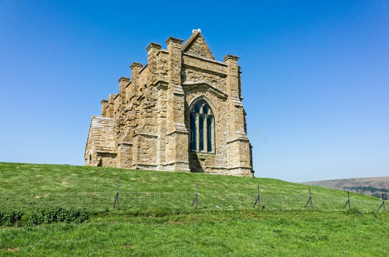 Capela do ` s de Catherine de Saint em Abbotsbury, Dorset, Reino Unido imagem de stock royalty free Capela do ` s de Catherine de Saint em Abbotsbury, Dorset, Reino Unido imagem de stock royalty free