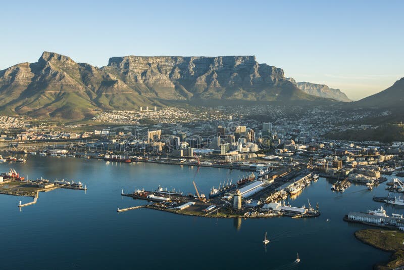 Capetown South Africa table mountain stock images