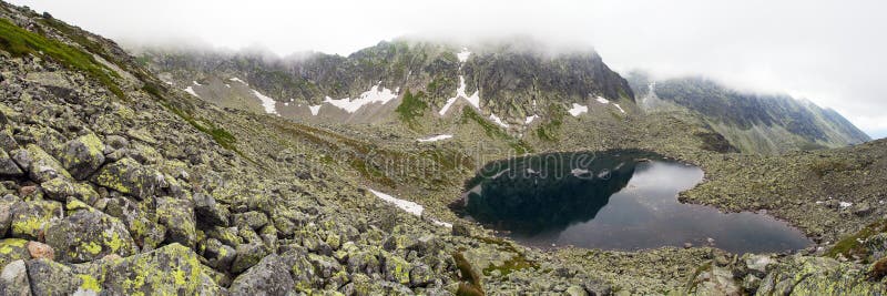 Capie pleso lake High Tatras Vysoke Tatry Slovakia