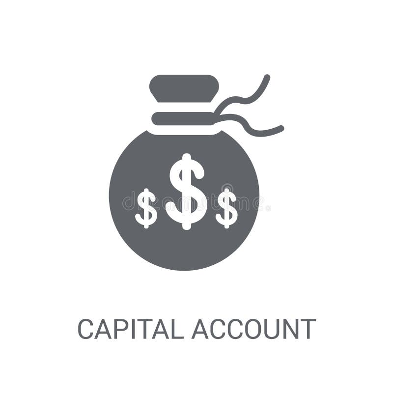 Capital Account Linear Icon. Modern Outline Capital Account Logo Stock ...