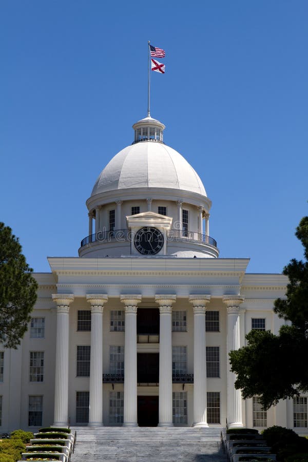 Capital de estado de Alabama imagens de stock Capital de estado de Alabama imagens de stock