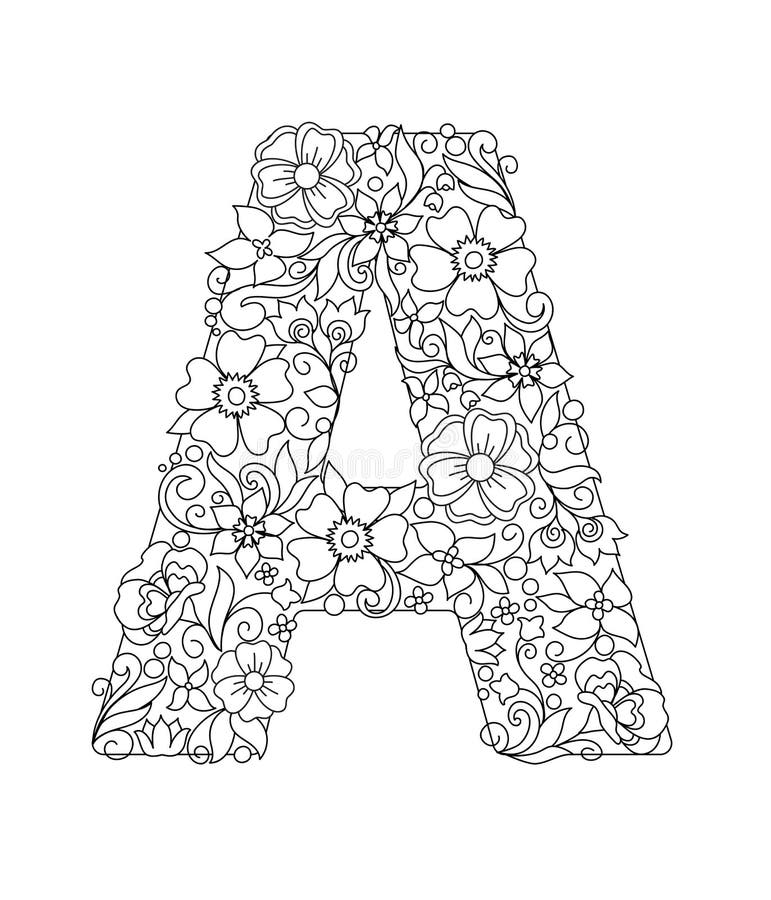 Download 260+ Letter A With Plants Coloring Pages PNG PDF File