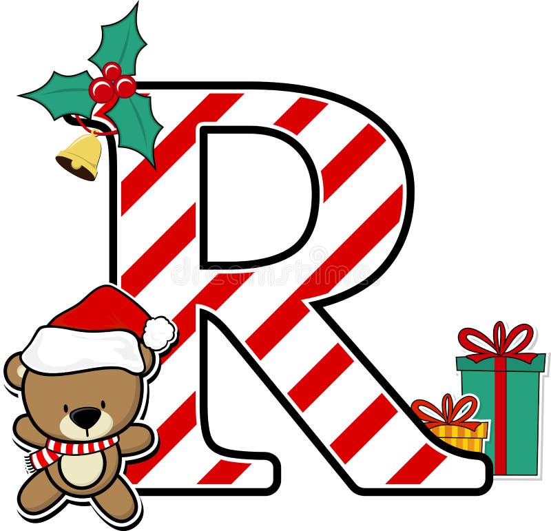 https://thumbs.dreamstime.com/b/capital-letter-r-red-white-candy-cane-pattern-cute-teddy-bear-christmas-design-elements-isolated-background-can-be-167532922.jpg