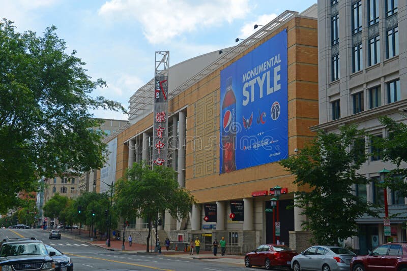 Capital One Arena in Washington DC, USA