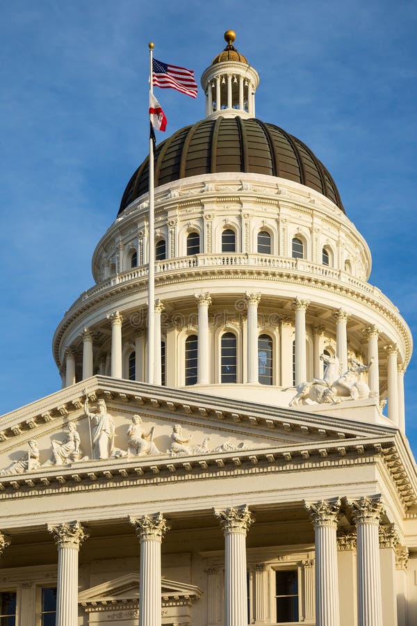 Capitol d'état de la Californie photo libre de droits Capitol d'état de la Californie photo libre de droits