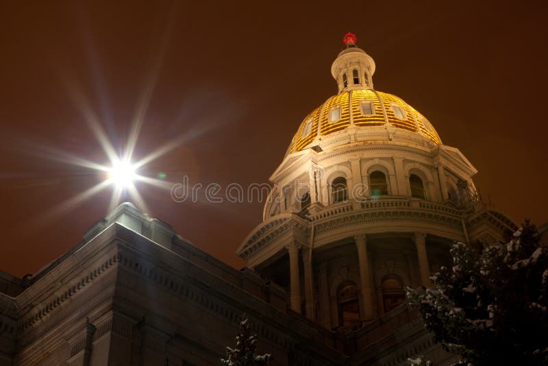 Capitol d'état du Colorado photo stock Capitol d'état du Colorado photo stock