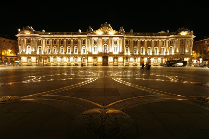 capitol miejsce Toulouse zdjęcie stock capitol miejsce Toulouse zdjęcie stock
