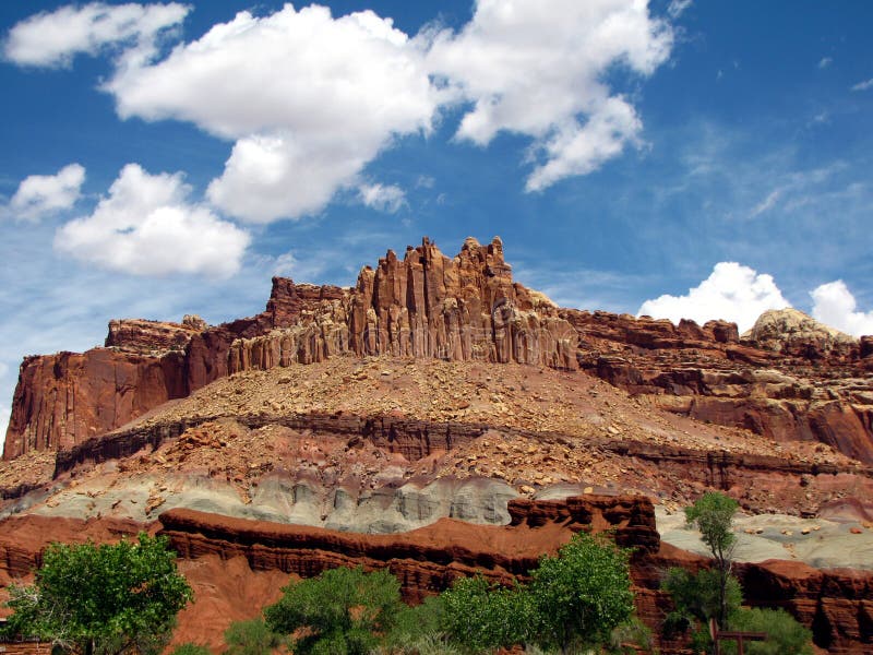Capitol Reef landscape royalty free stock images