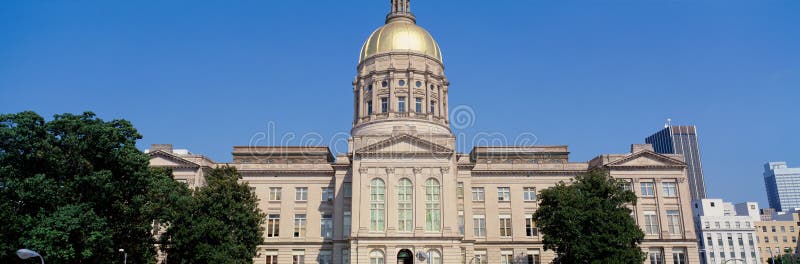 Capitolio del estado de Georgia fotografía de archivo libre de regalías Capitolio del estado de Georgia fotografía de archivo libre de regalías