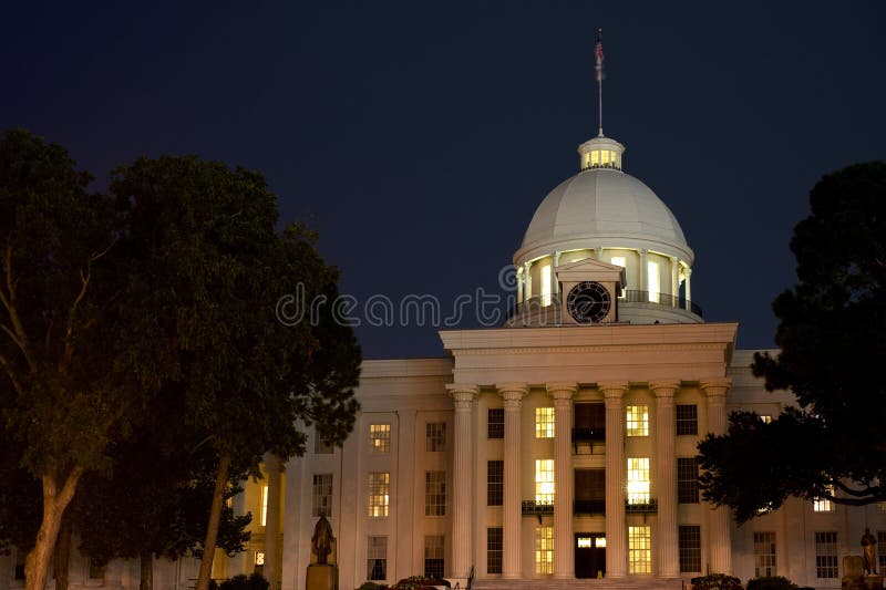 Capitólio do estado de Alabama imagem de stock royalty free Capitólio do estado de Alabama imagem de stock royalty free