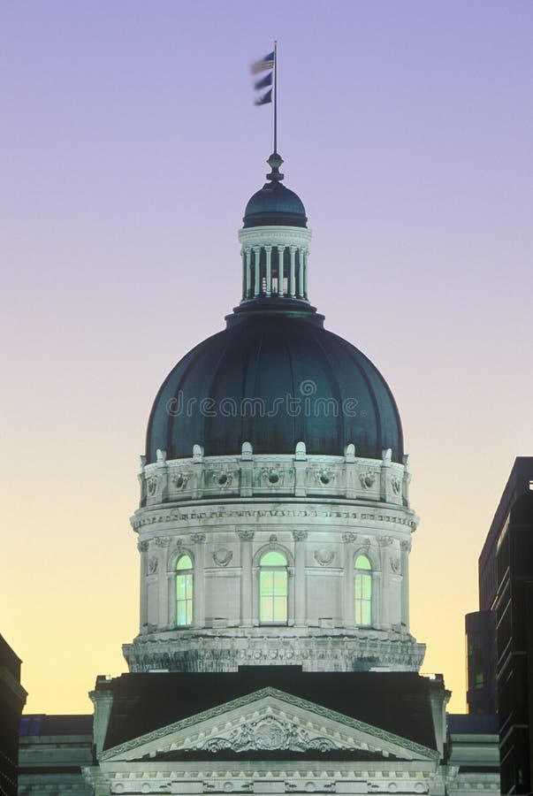 Capitólio do estado de Indiana imagem de stock royalty free Capitólio do estado de Indiana imagem de stock royalty free