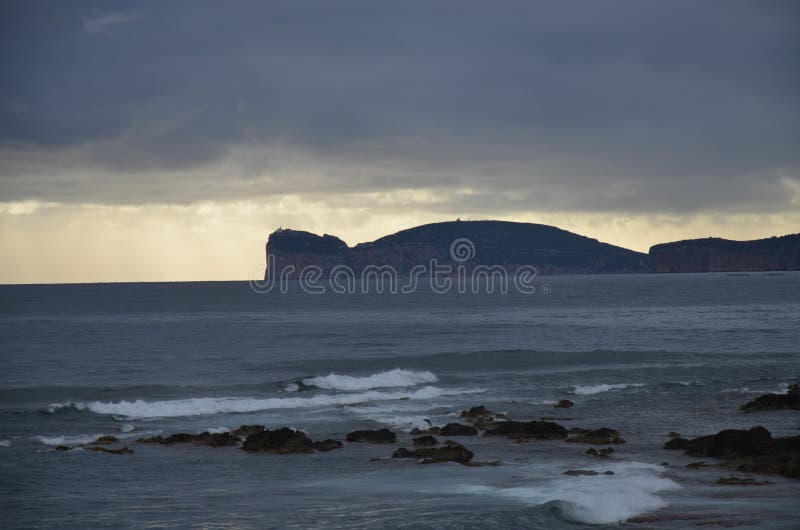 Capo Caccia nahe Alghero, Sardinien, Italien stockfotos Capo Caccia nahe Alghero, Sardinien, Italien stockfotos