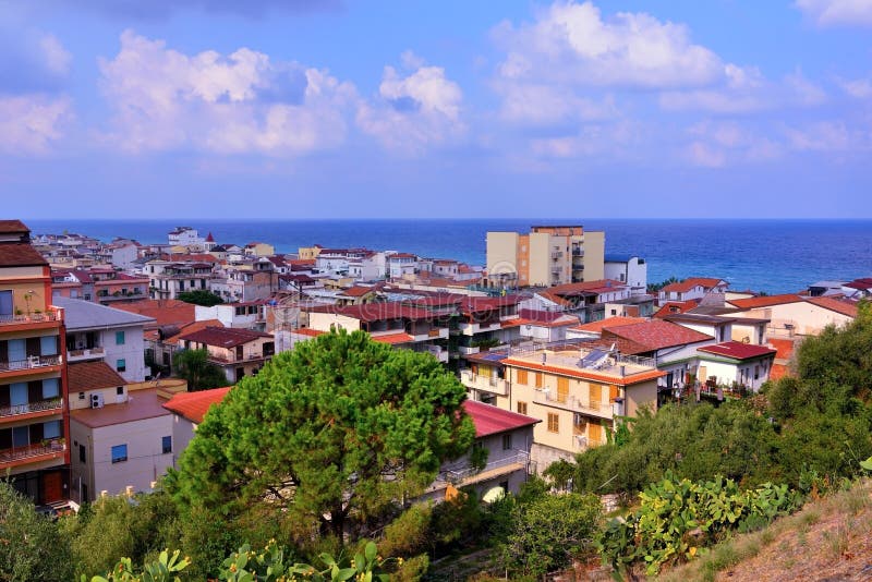 Capo D`orlando Messina Sicily Italy Stock Image Image of sicily
