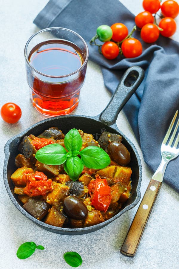 Caponata is a traditional Sicilian dish royalty free stock photo Caponata is a traditional Sicilian dish royalty free stock photo