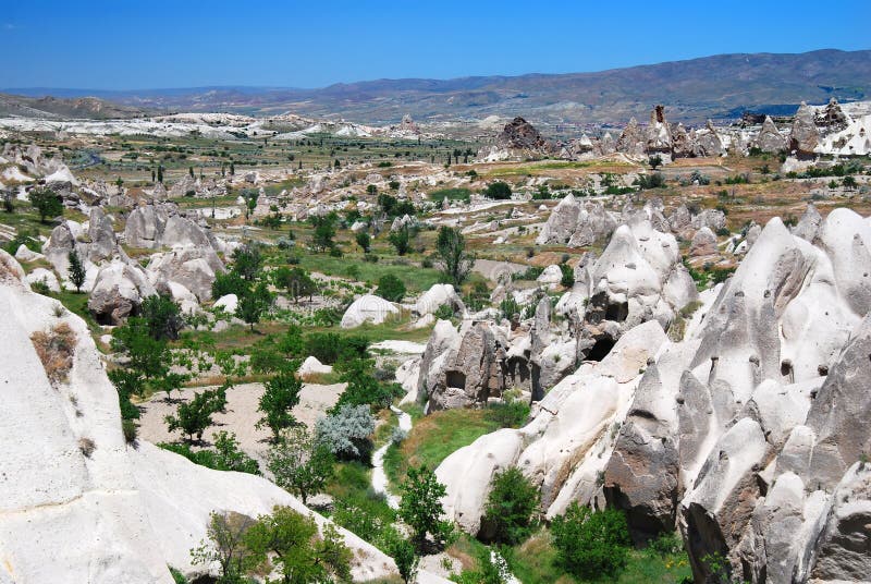 Cappadocia Landscape in Turkey Stock Image Image of cappadocia
