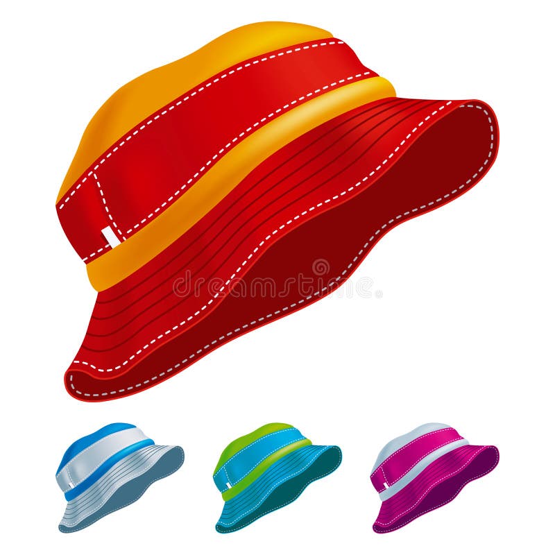 Cappello di Panama illustrazione vettoriale Cappello di Panama illustrazione vettoriale