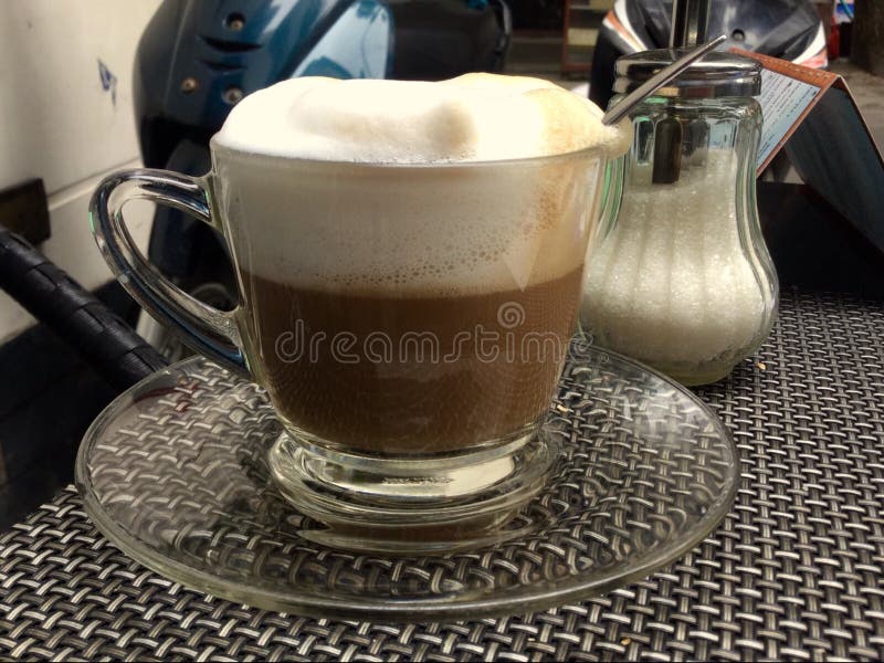 Cappuccino and Sugar Dispenser