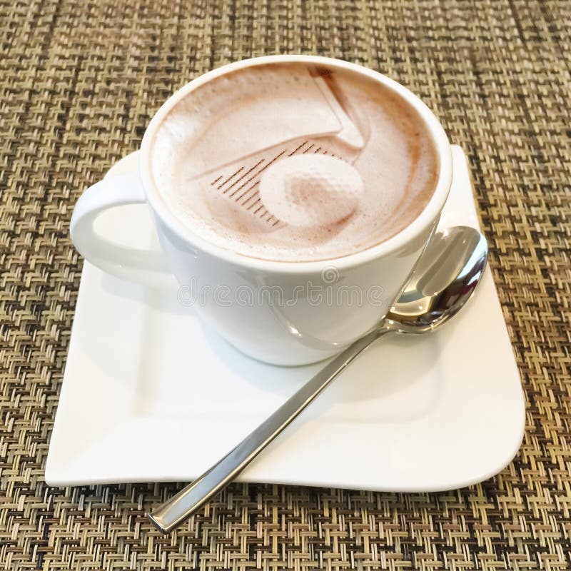 Cappuccino sztuka w filiżance zdjęcia royalty free Cappuccino sztuka w filiżance zdjęcia royalty free