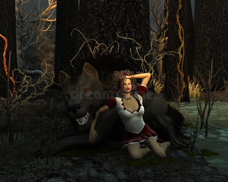 Red Riding Hood has joined forces with the Big Bad Wolf. Watch out hunters, they're on the same side now!. Red Riding Hood has joined forces with the Big Bad Wolf. Watch out hunters, they're on the same side now!