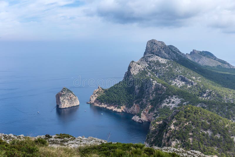 Cappuccio Formentor fotografia stock libera da diritti Cappuccio Formentor fotografia stock libera da diritti